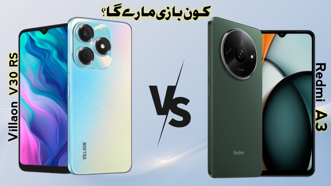 Redmi A3 Vs Villaon V30 RS - Comparison!