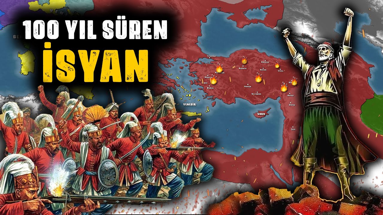 Osmanlı'da 100 yıl bastırılamayan İSYAN 🔥 CELALİ İSYANLARI  1519-1610