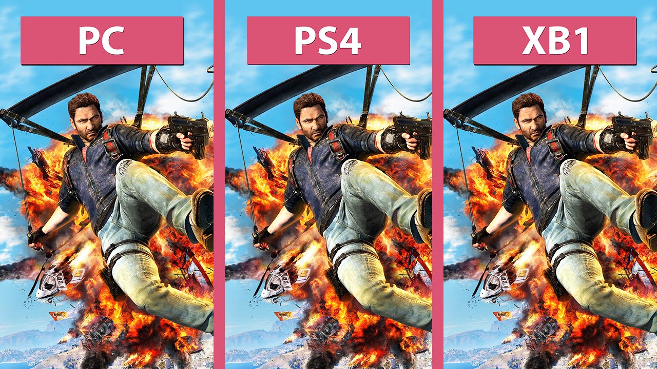 Just Cause 3 – PC vs. PS4 vs. Xbox One Graphics Comparison