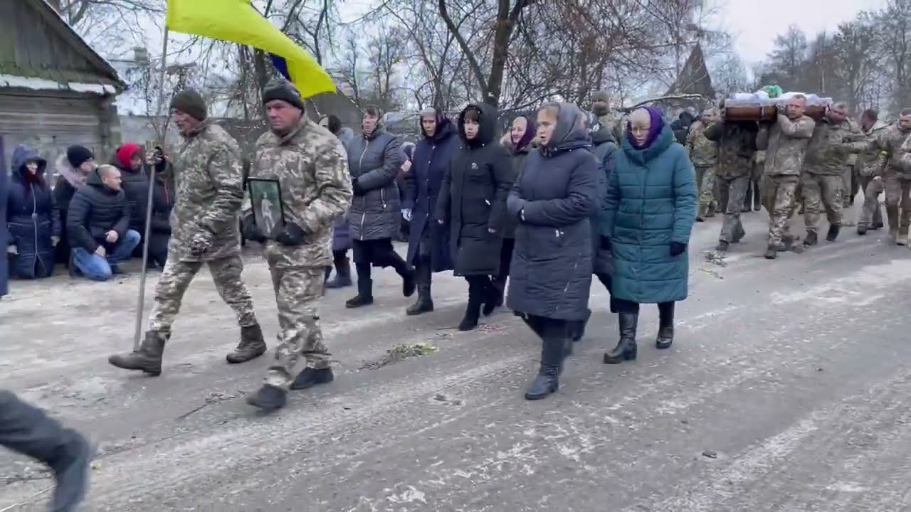Прощання з Героєм Сергієм Іванісіком, с. Люб'язь