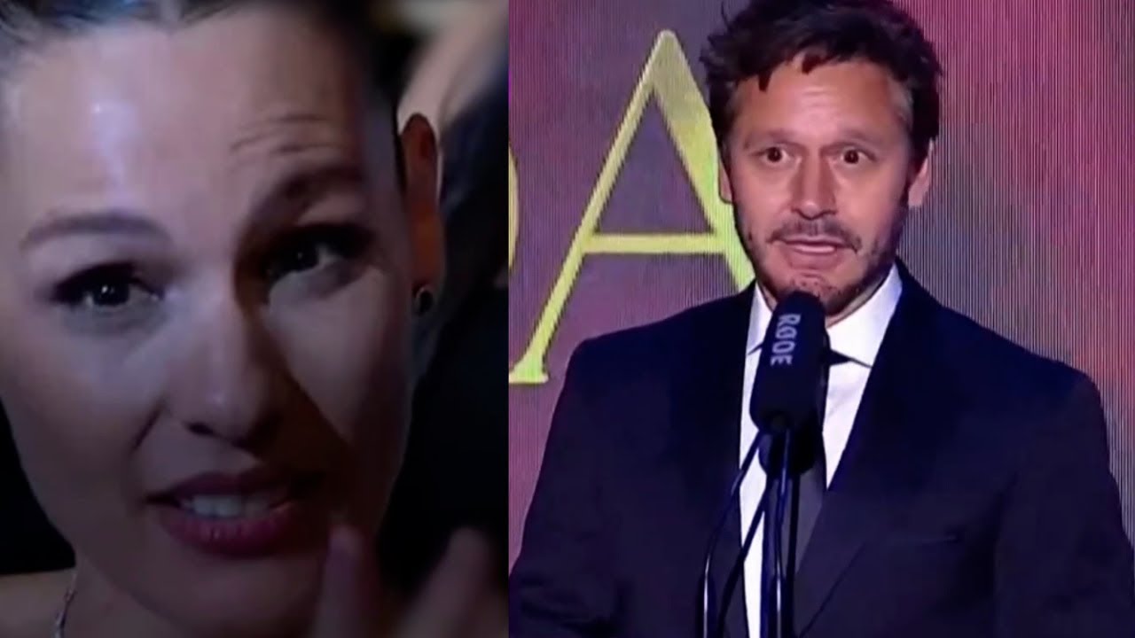 LA FURIA DE PAMPITA CUANDO INSIST&Iacute;AN EN MOSTRARLA MIENTRAS VICU&Ntilde;A RECIB&Iacute;A EL MART&Iacute;N FIERRO