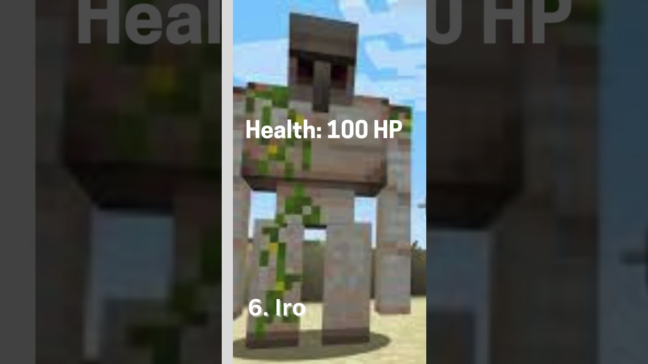 Top 10 Ever Best Strongest Mobs 💪🔥👾 | Minecraft Edition 