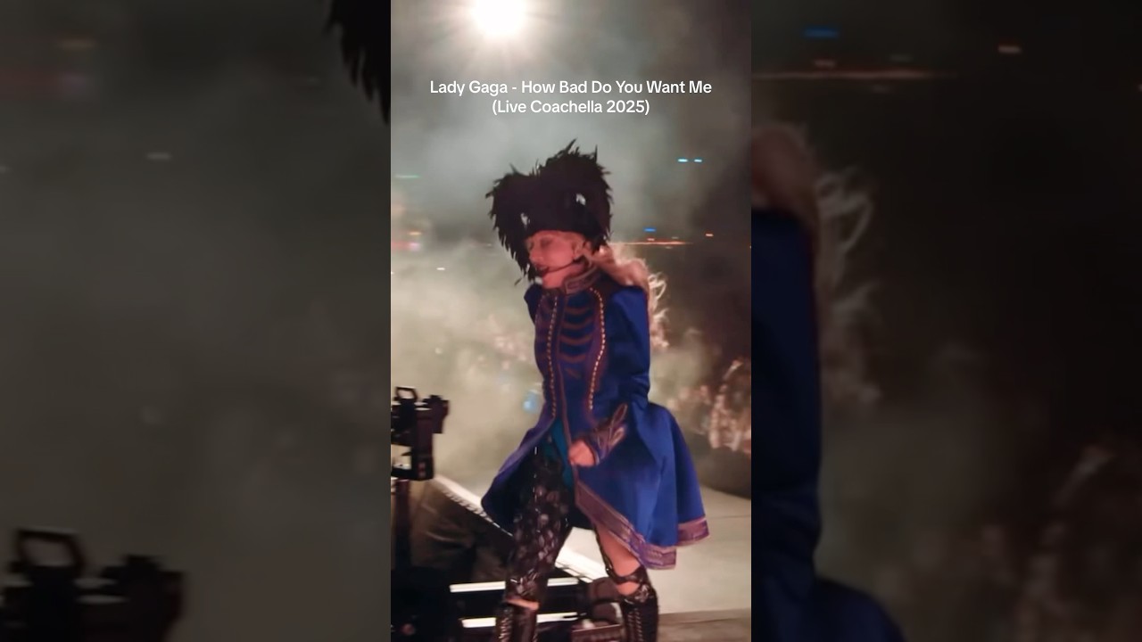 Lady Gaga - How Bad Do You Want Me (Live Coachella 2025) #coachella #ladygaga