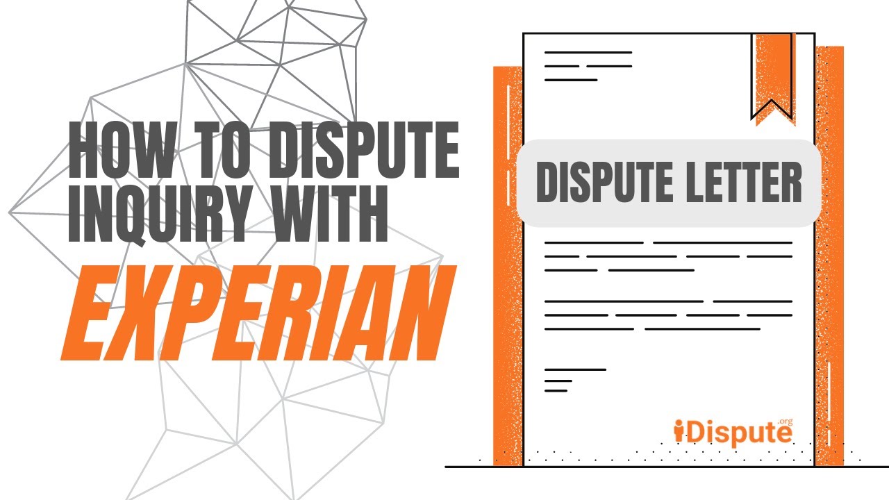 Experian: How to Remove Hard Inquiries from My Report - I Dispute & Repair Credit Fast