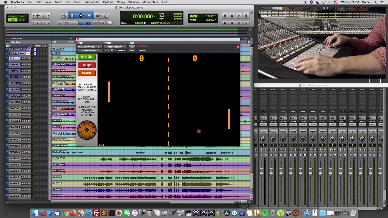 A video game in Pro Tools ?!?