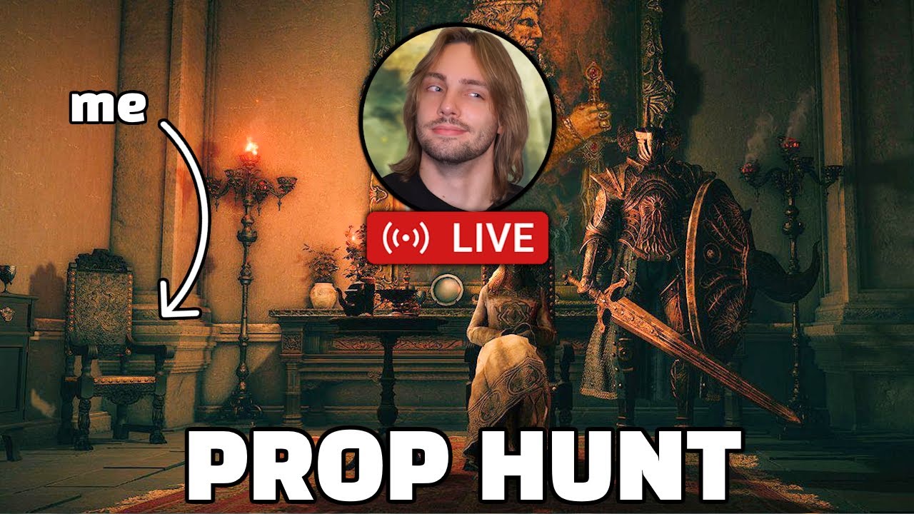 ELDEN RING PROP HUNT | 5 GREAT RUNE RANDOMIZER RACE VS. DOMO