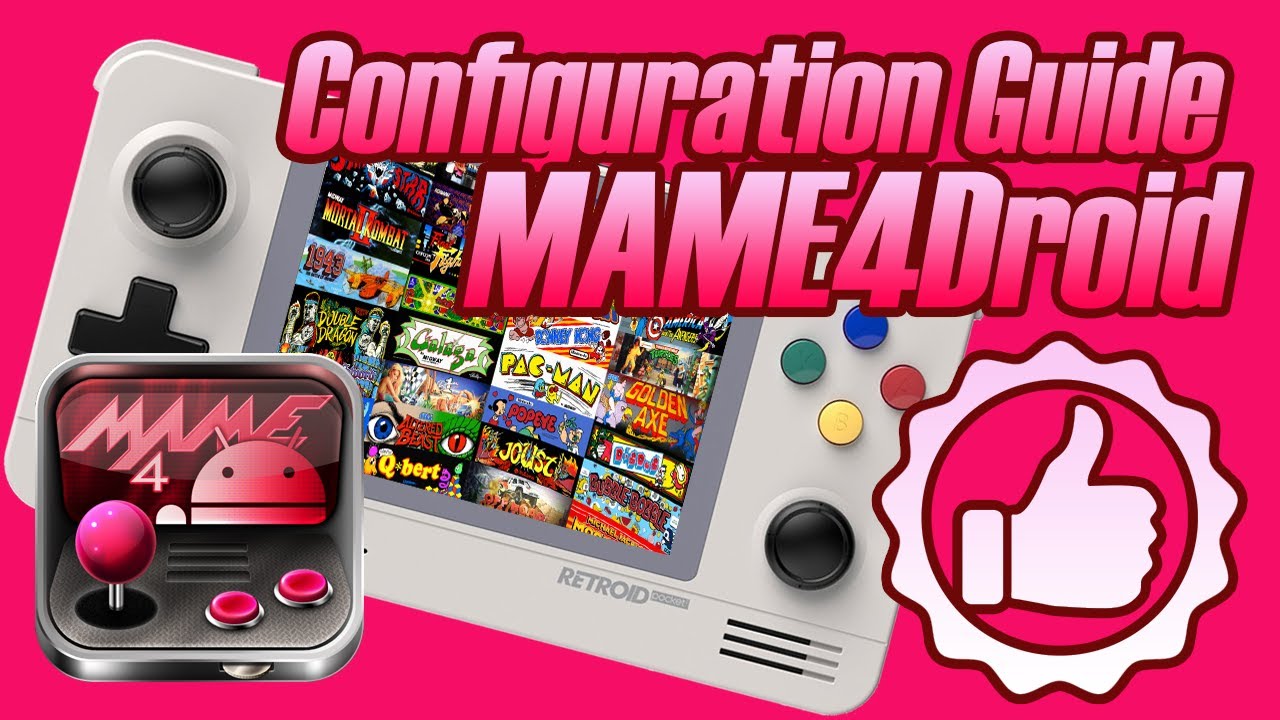 Retroid Pocket 2 - MAME4Droid Configuration Guide