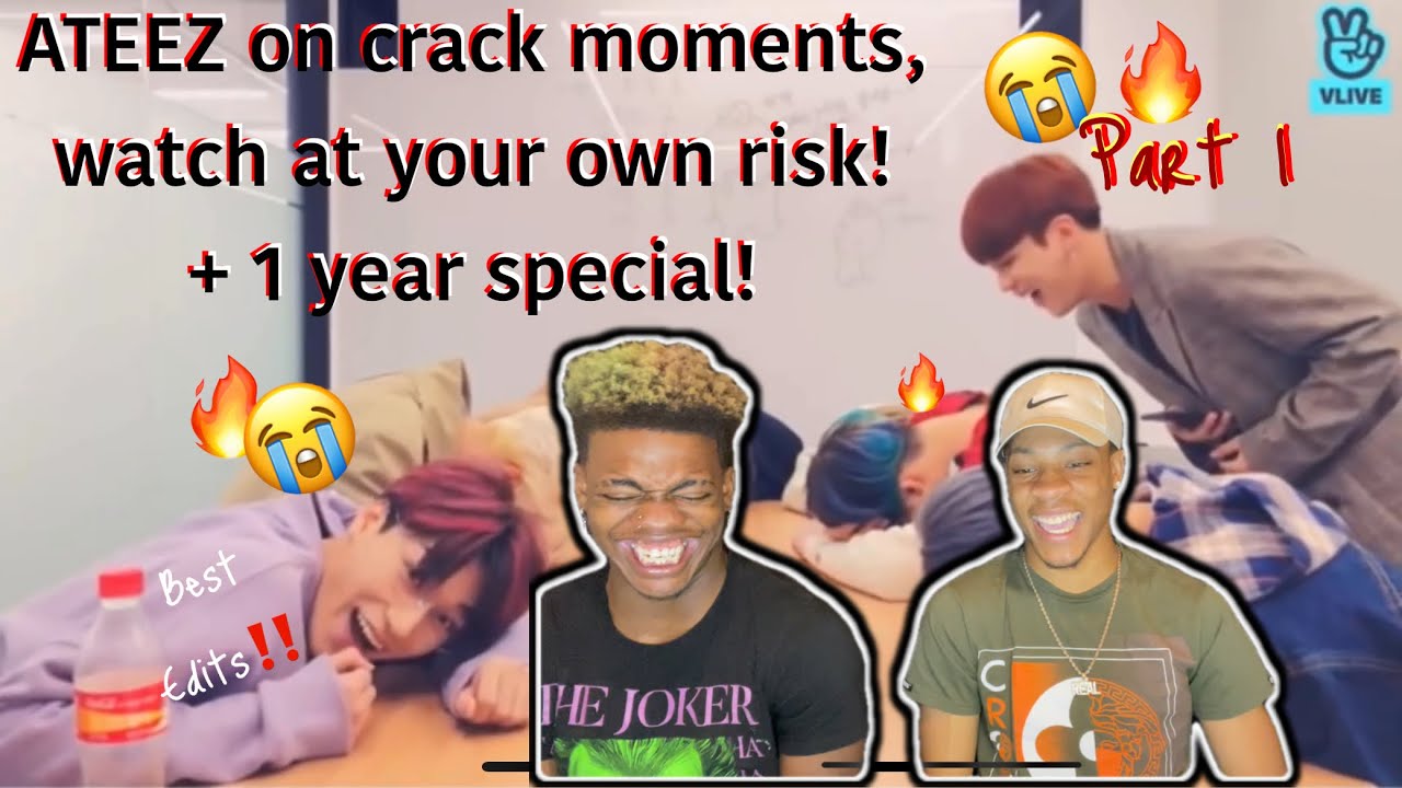 ATEEZ on crack moments, watch at your own risk! + 1 year special! REACTION!!!