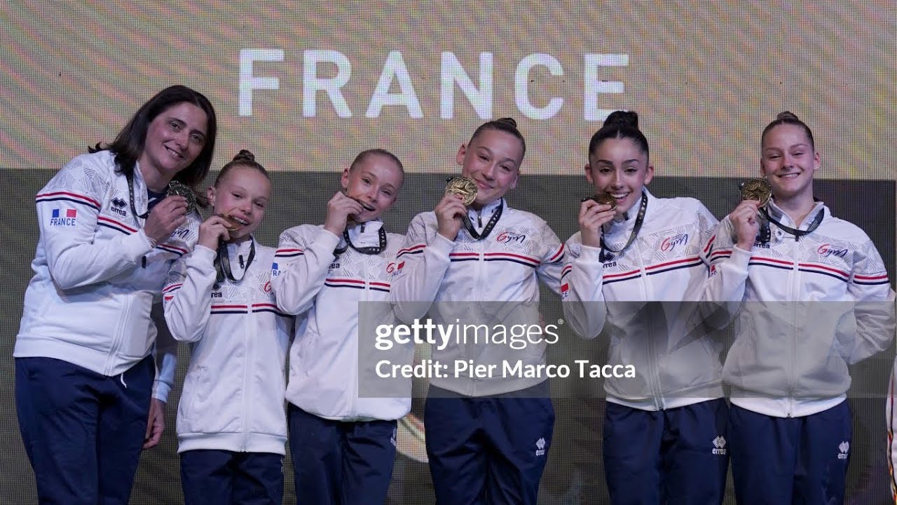 France Junior GAF 🥇 - Médaille d'or par équipe + AA - QL - Championnats d'Europe - Rimini 2024