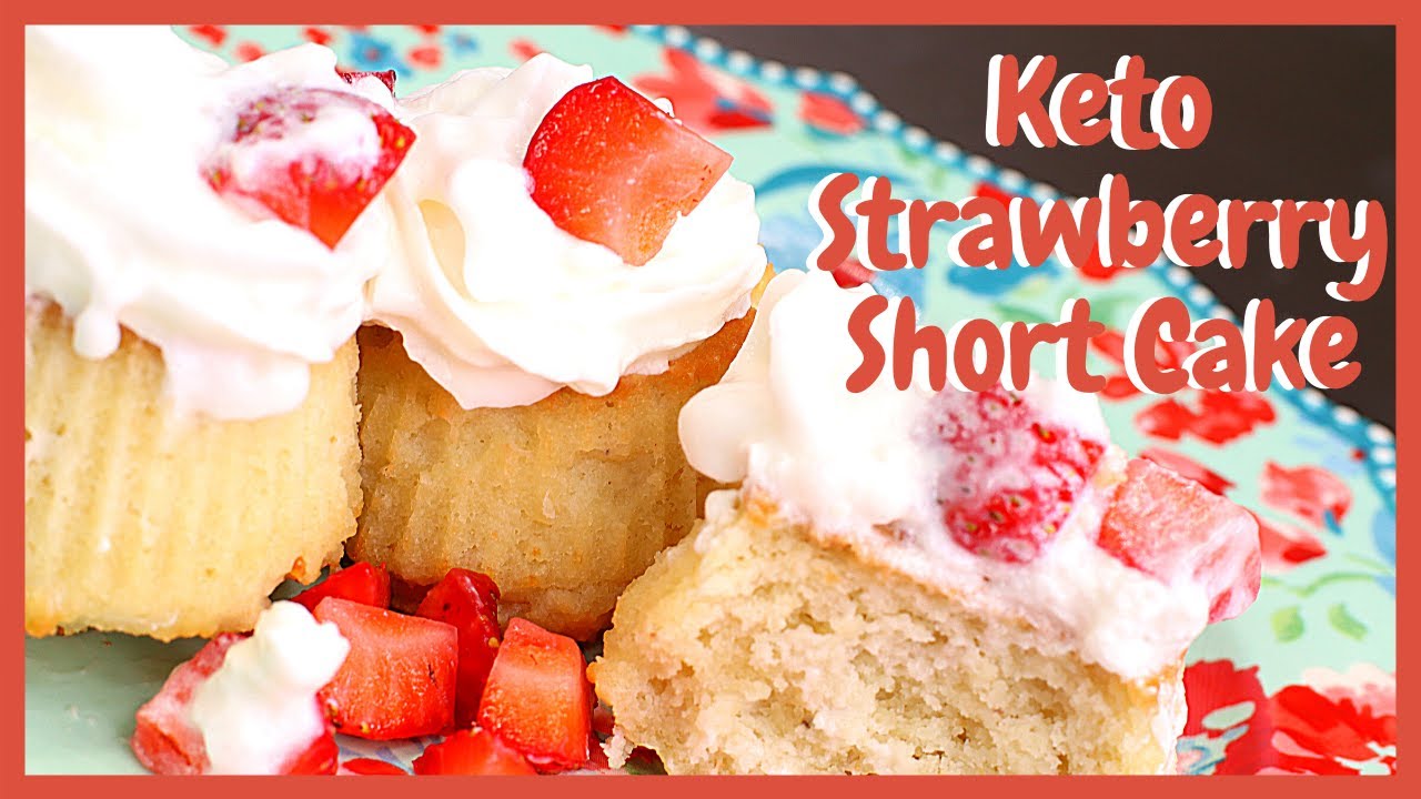 Keto Strawberry Shortcakes
