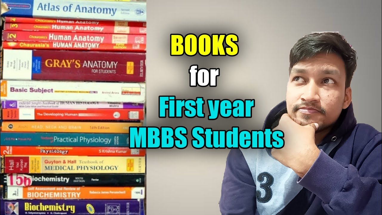 Books for MBBS first year students | Dr Ashish Sahu vlogs