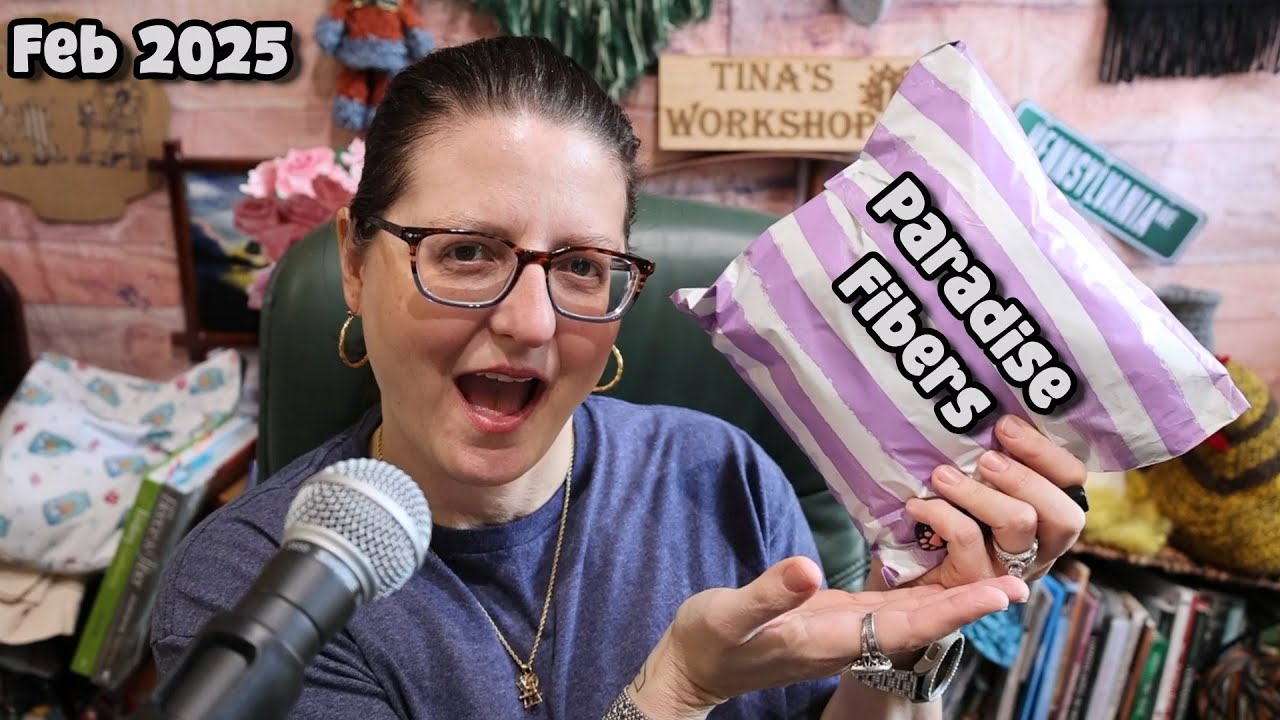 Paradise Fibers Feb 2025- Unbox and Spin