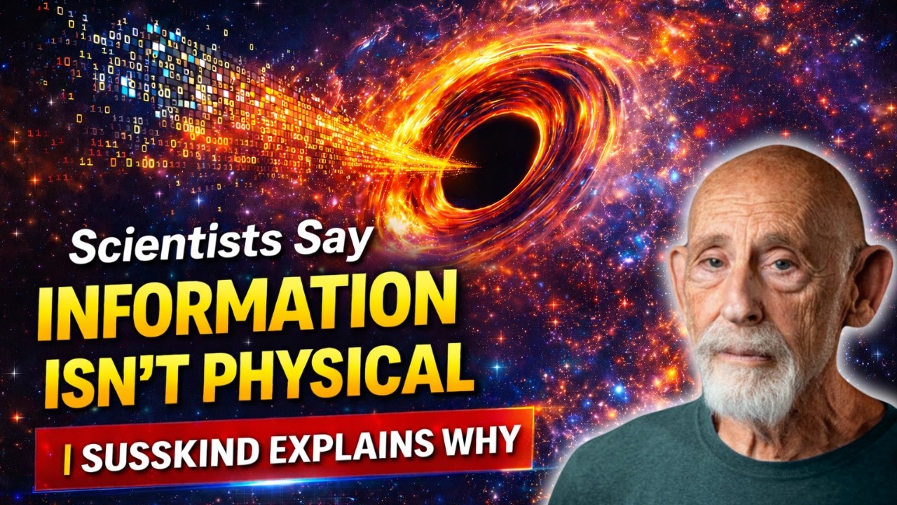 Scientists Say Information Isn’t Physical 😳 | Leonard Susskind Explains Why