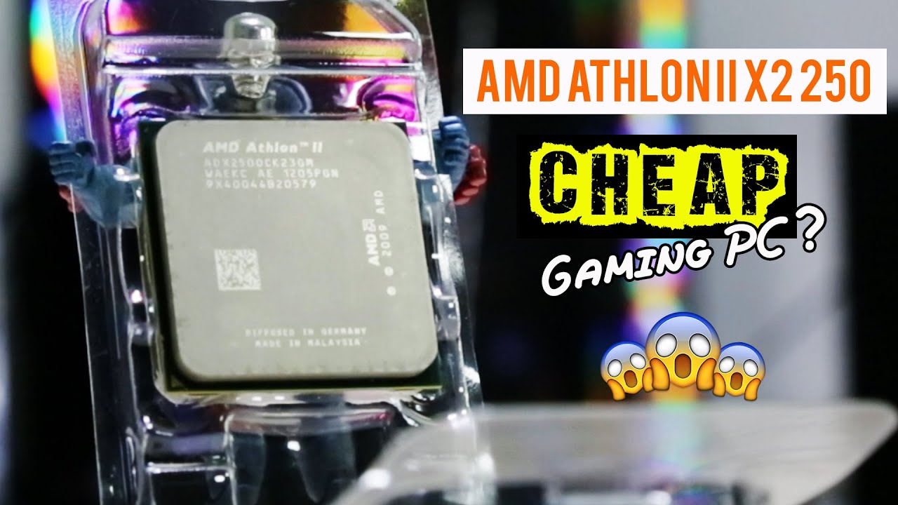 AMD Athlon II X2 250 a CPU from 2009. Can this still be a Gaming PC?