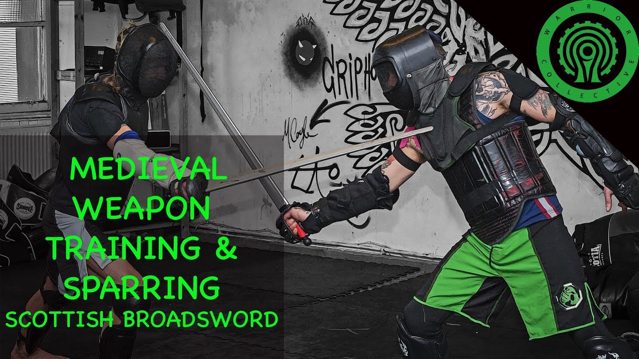 Medieval Weaponry Training & Sparring with the Scottish Broadsword Tutorial