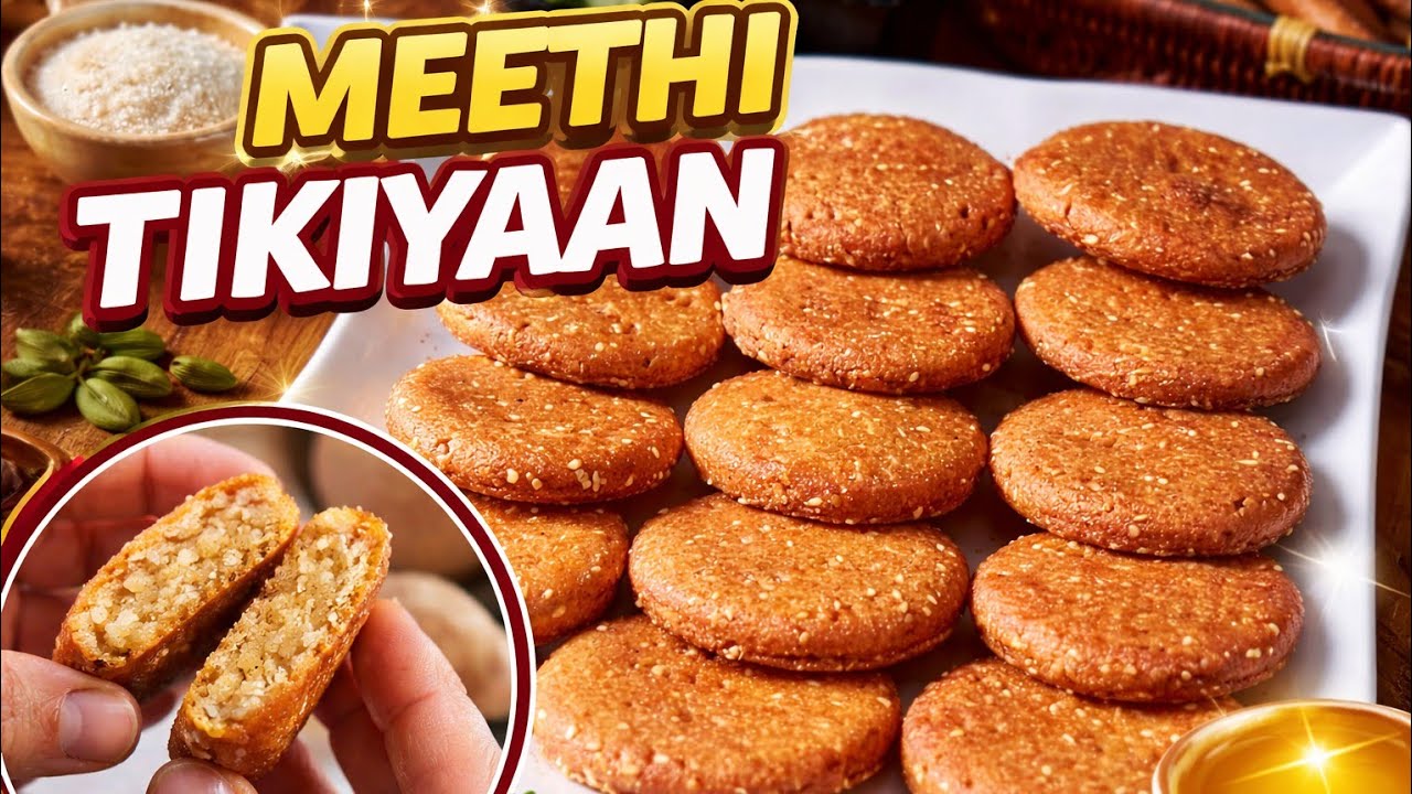 Meethi Tikiyan Recipe | Meethi Tikki Ghar Par Kaise Banayein | Sajida's Kitchen 