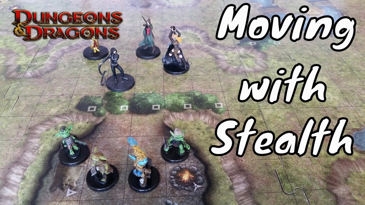 D&D (5e): Moving with Stealth