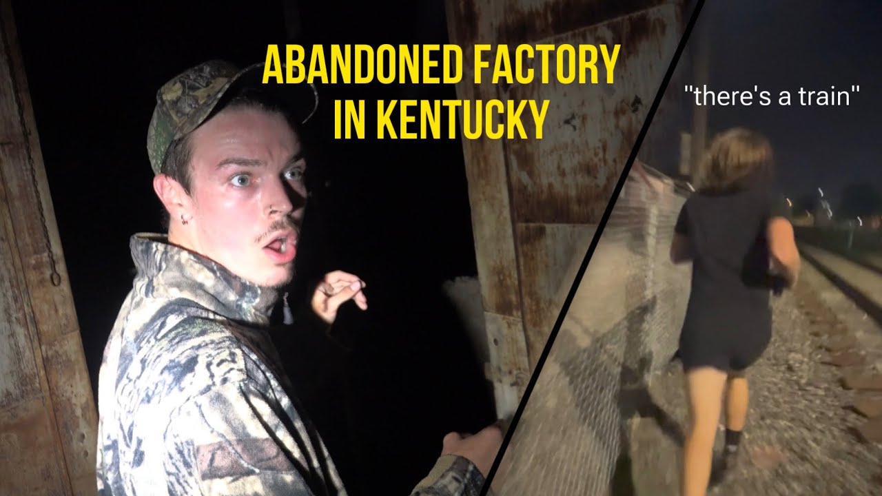 SNEAKING into ABANDONED FACTORY in the WOODS!