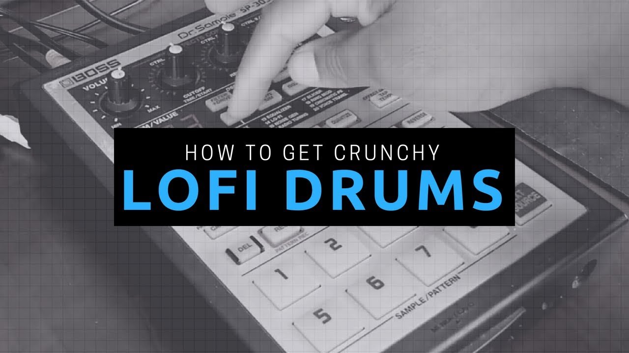 Как получить LoFi Crunchy Drums SP303 с помощью компрессора Vulf