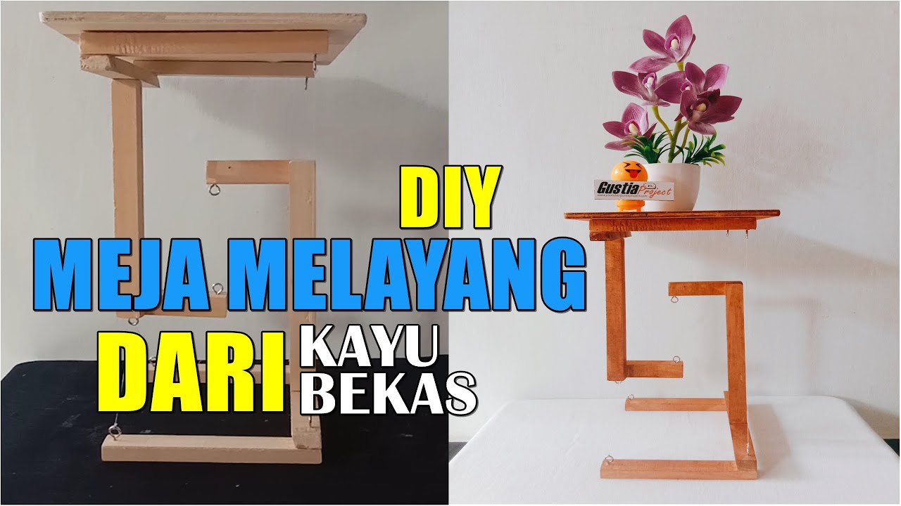 Cara Membuat Meja Melayang Anti Gravitasi | Tensegrity Structure