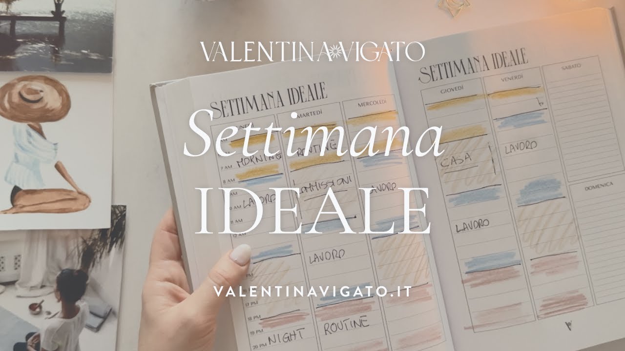 Creo la settimana ideale per Monica | Consigli pratici per mamme super impegnate