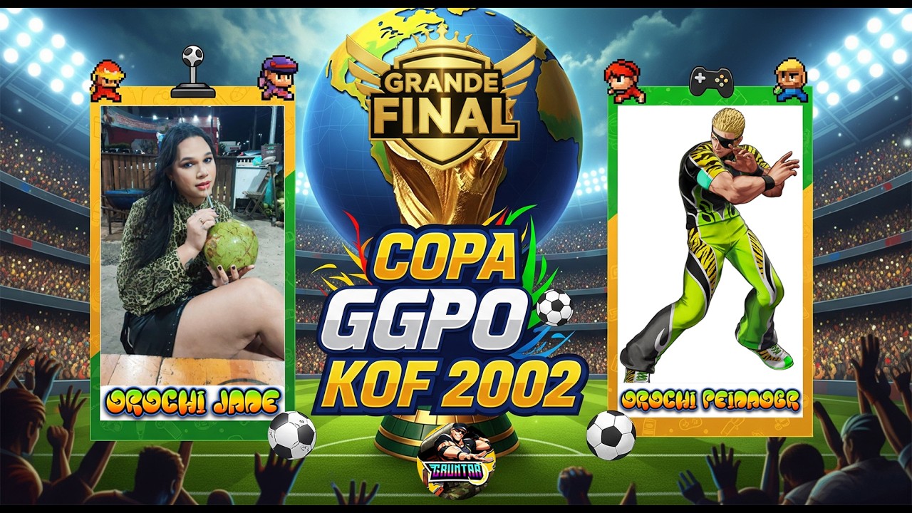 GRANDE FINAL COPA GGPO OROCHI JADE VS OROCHI PEIDÃOBR │FT20│ #ggpo #copa