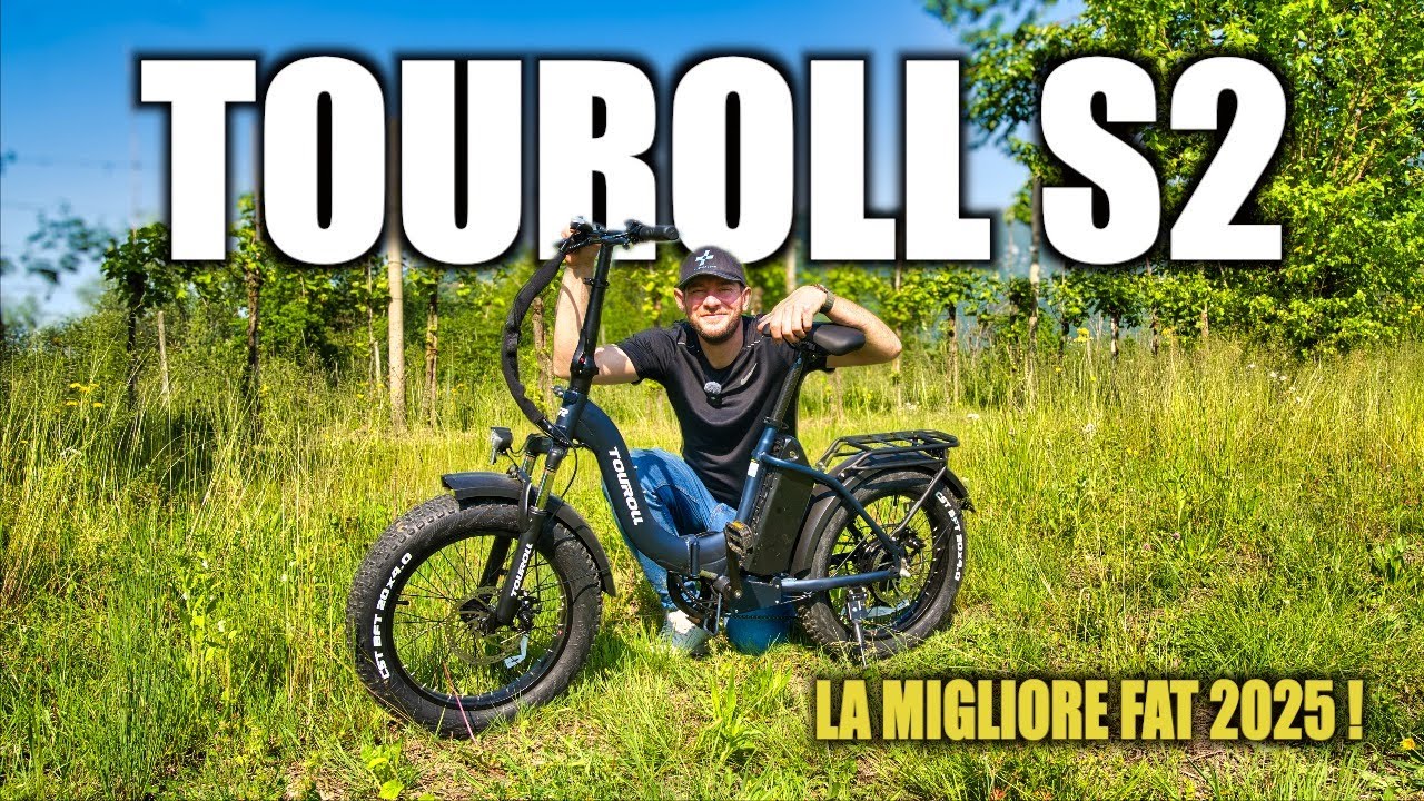 Bici Elettrica Potente e LEGALE la PIÙ ECONOMICA per QUALITÀ ! NUOVA TOUROLL S2 2025