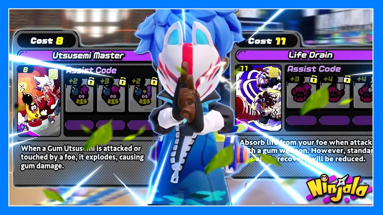 NINJALA ALL SHINOBI CARDS SHOWCASE AND SIDE BY SIDE | Ninjala Open Beta 2