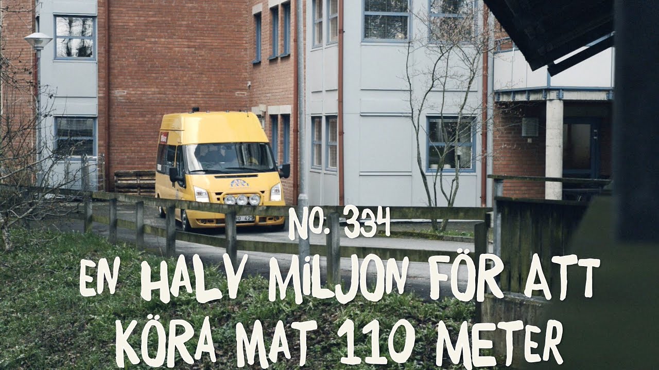 En halv miljon för att köra mat 110 meter | Slöseri No. 334