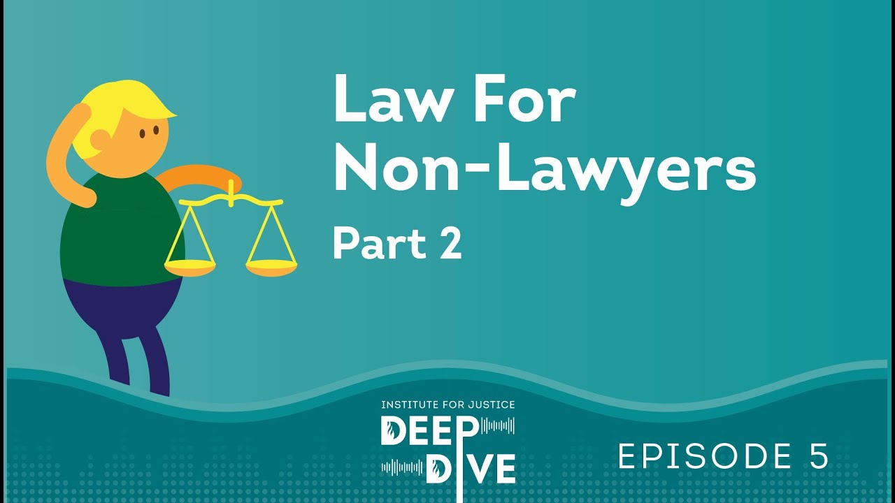 Law for Non-Lawyers – Due Process and Equal Protection