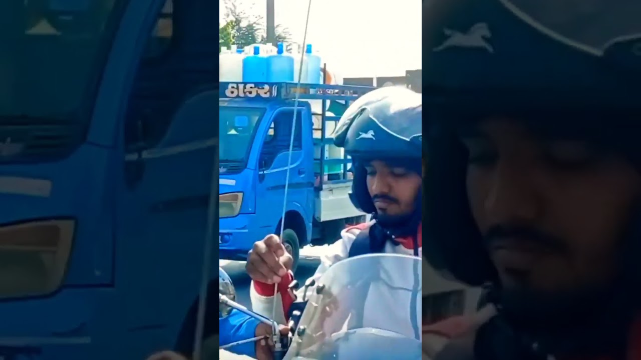 bike safety arch / save life with kite manjha #trending #shorts #safety #manjha #kite #gujarat