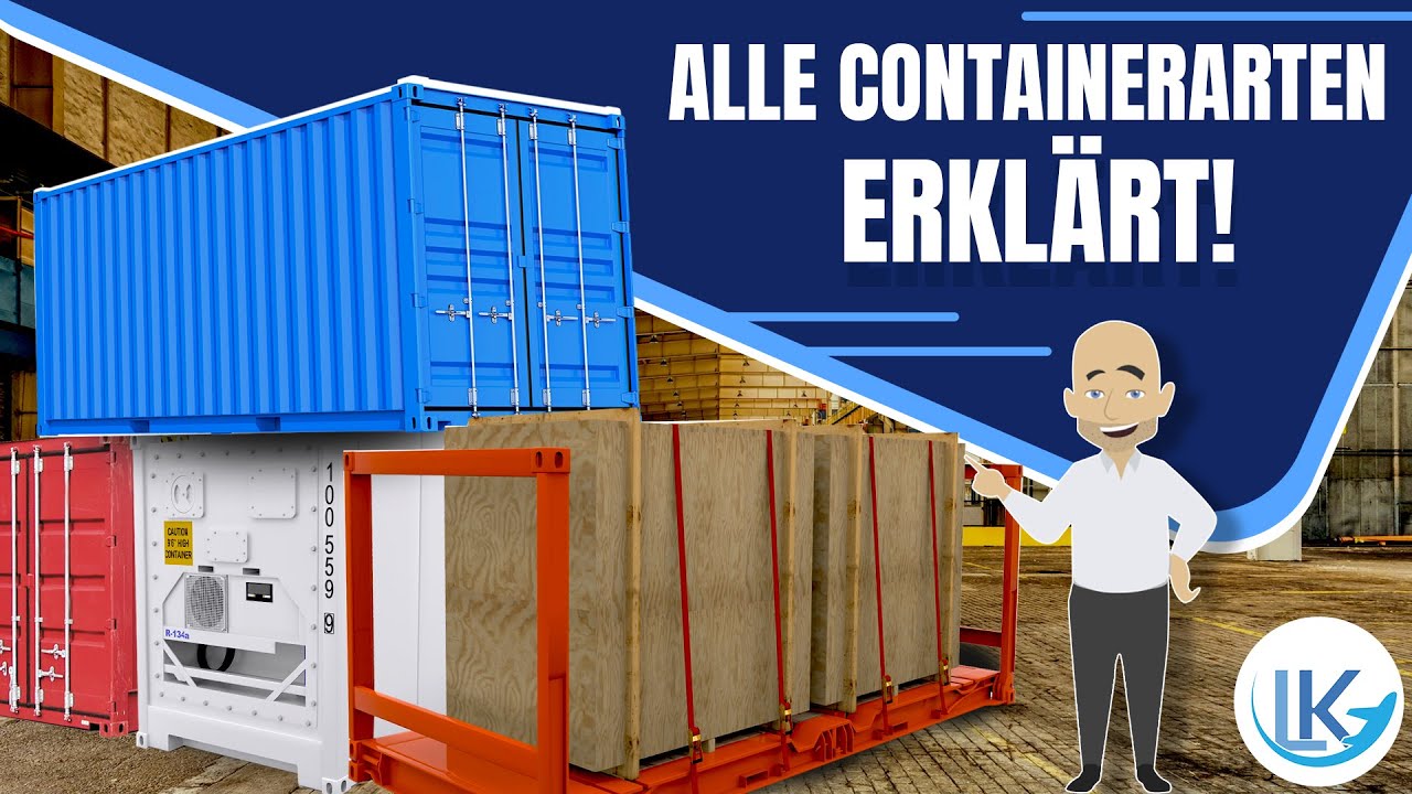 Welche Containerarten gibt es und wofür werden sie genutzt?