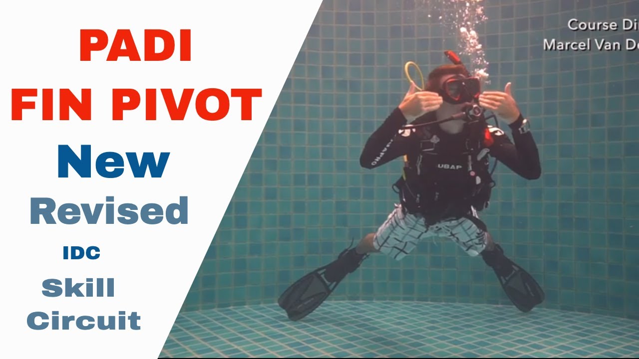 Neutral Buoyancy Fin Pivot • New Revised PADI IDC Skills Circuit - Divemaster Skills