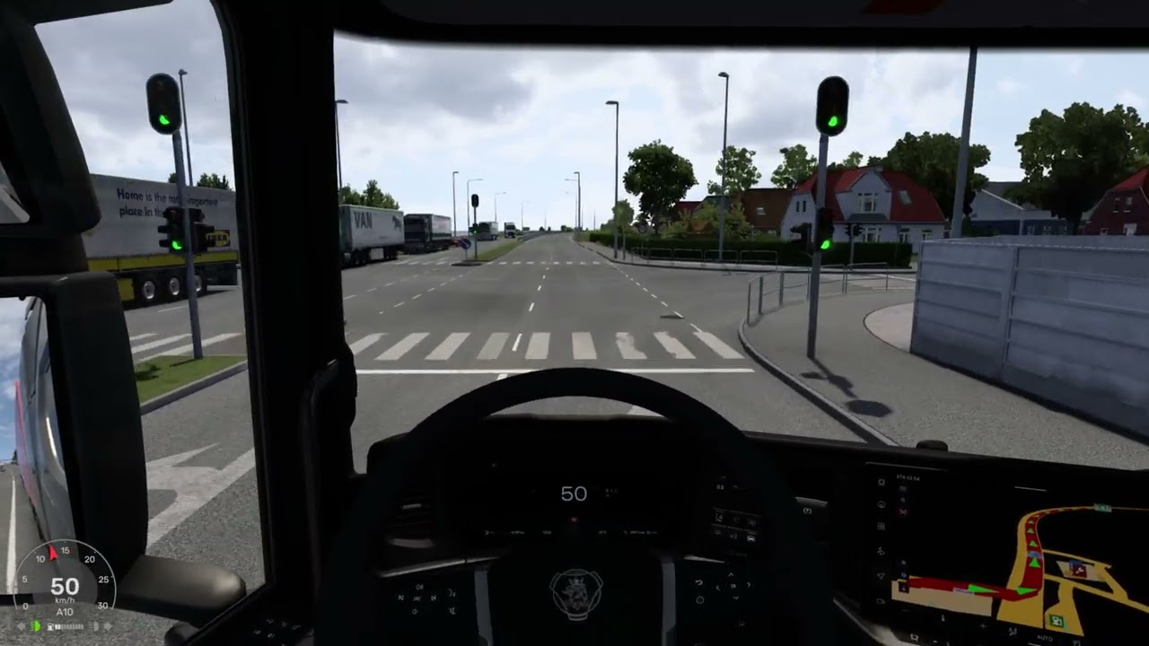 Euro Truck Simulator 2 Valentine 2026 part 10  Göteborg - Aarhus