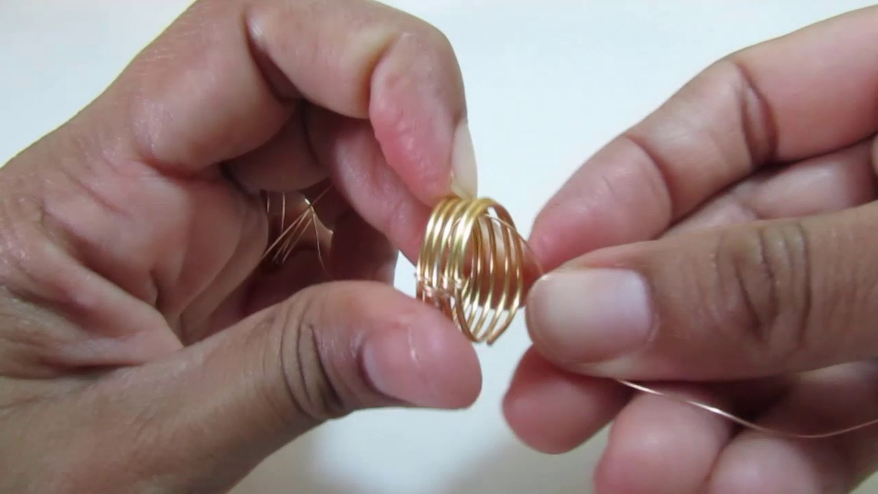 Vean este Anillo de Bodas en Alambre!!!