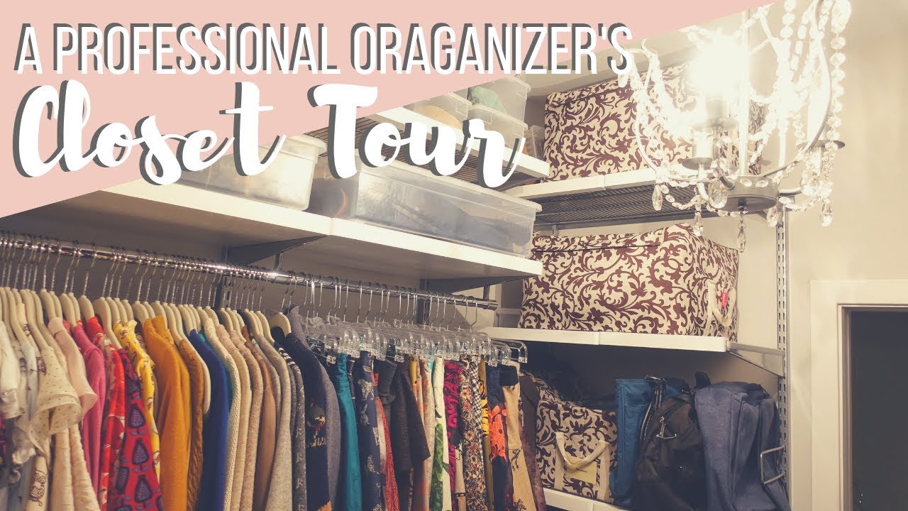 What does a Professional Organizer's Closet look like? | CLOSET TOUR
