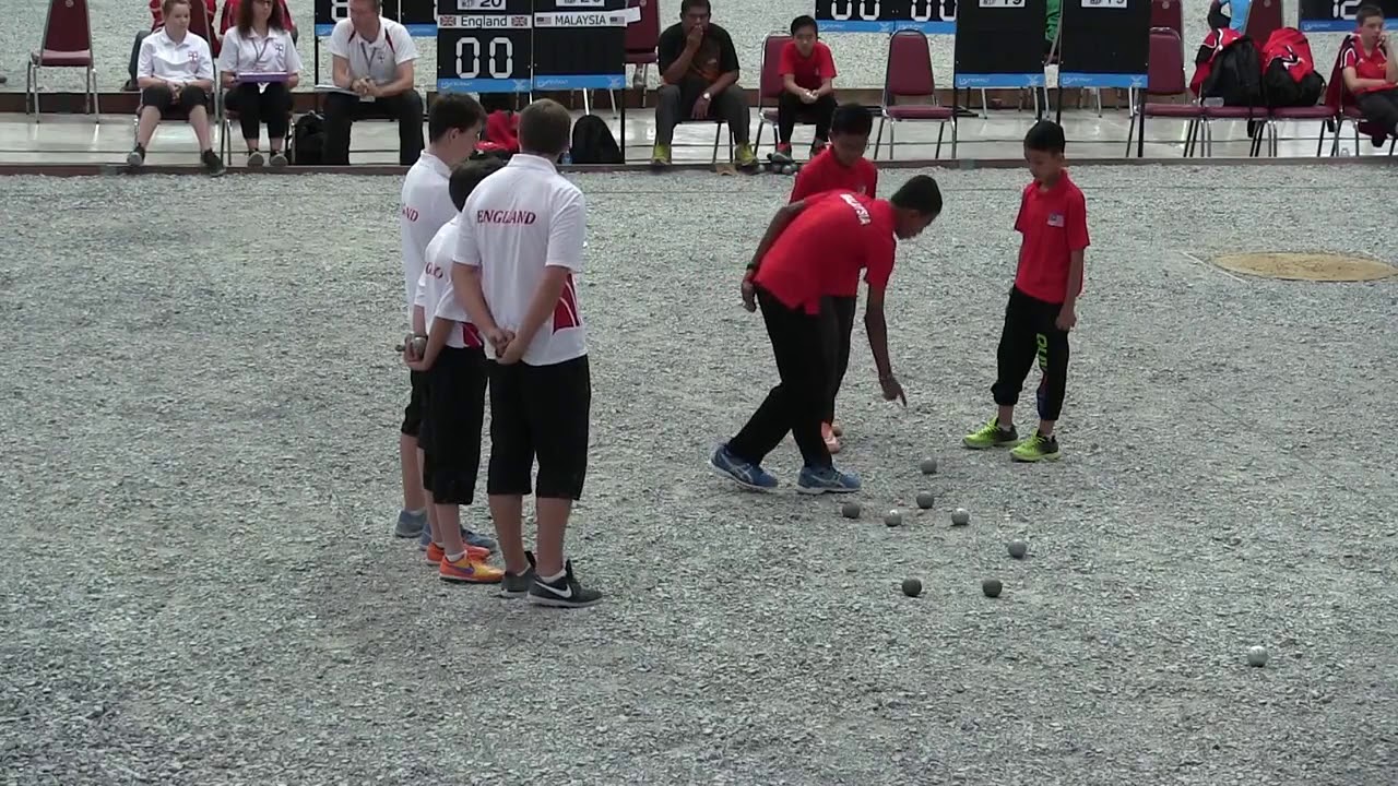 petanque MALAYSIA vs ENGLAND