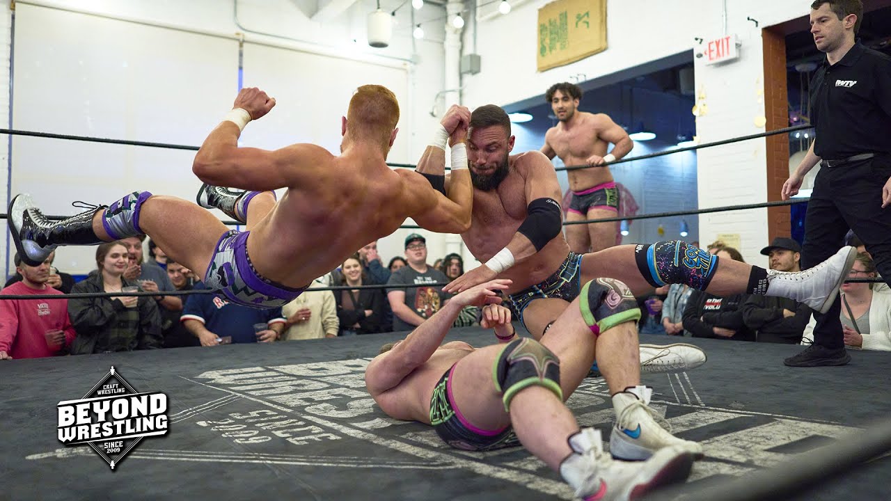 [Free Match] Teddy Goodz & GAL v. Post Game (Vinny Talotta & Mike Walker) | Beyond Wrestling 5/11/24
