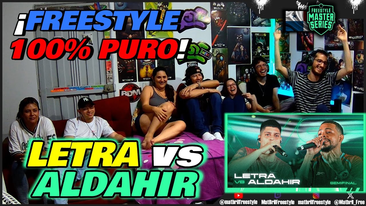 🔴COLOMBIANOS REACCIONAN a LETRA vs ALDAHIR - ¡FREESTYLE 100% PURO! [FMS CARIBE JORNADA FINAL 2024]