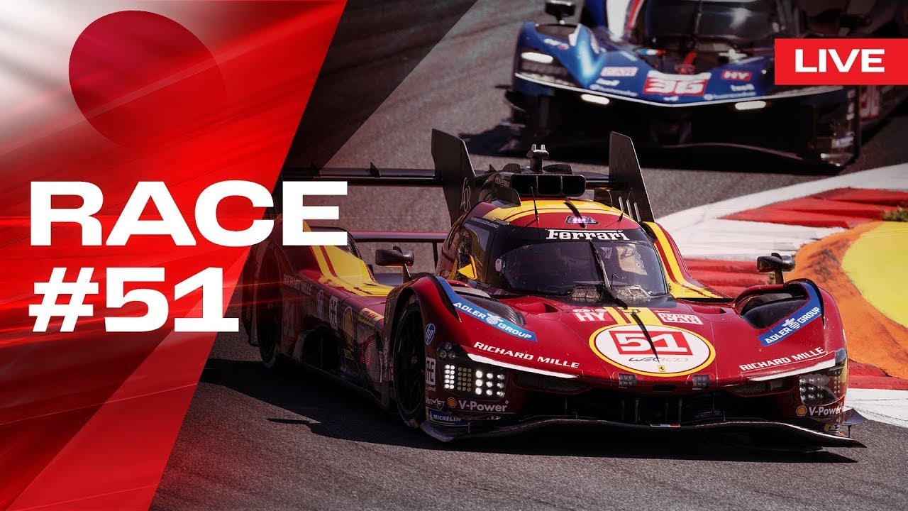 LIVE RACE POV Onboard car #51 for 6 Hours of Fuji | Ferrari Hypercar