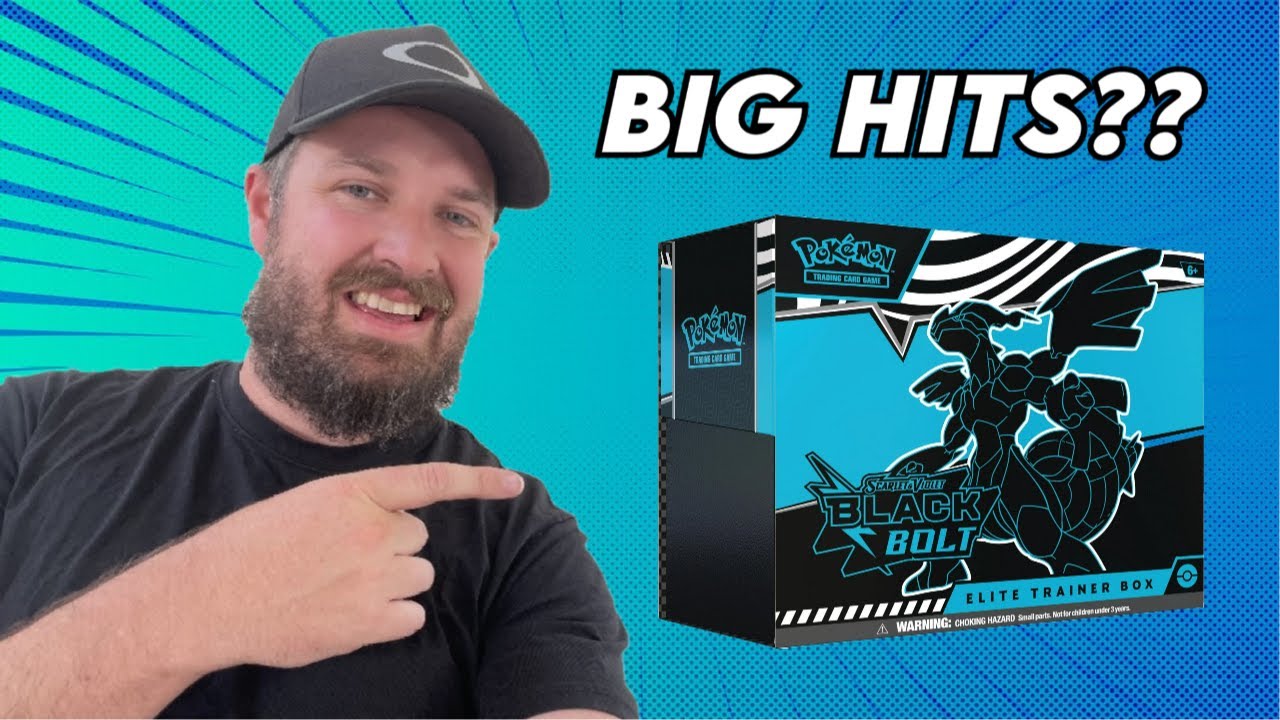 ⚡BLACK BOLT ETB!⚡ Chasing Zekrom SIR! - Pokemon TCG opening