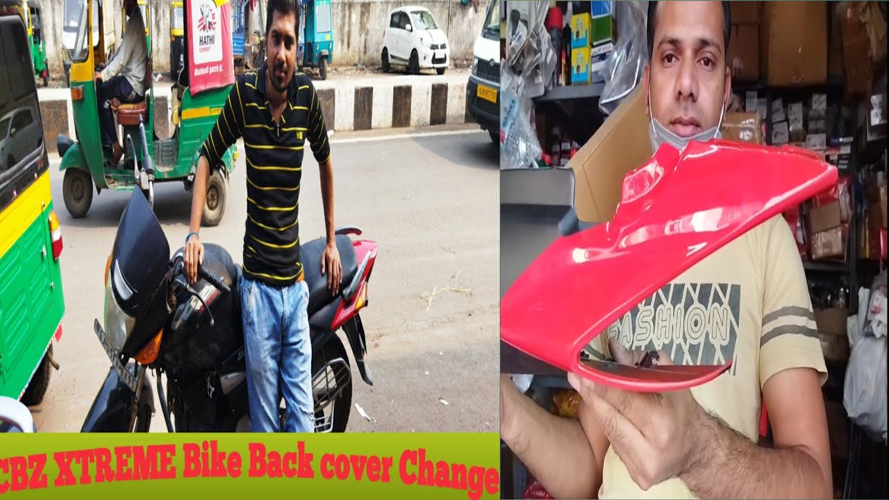 CBZ Xtreme Bike Back Cover || Cbz Xtreme Bike Back Panel Change || CBZ Xtreme Bike