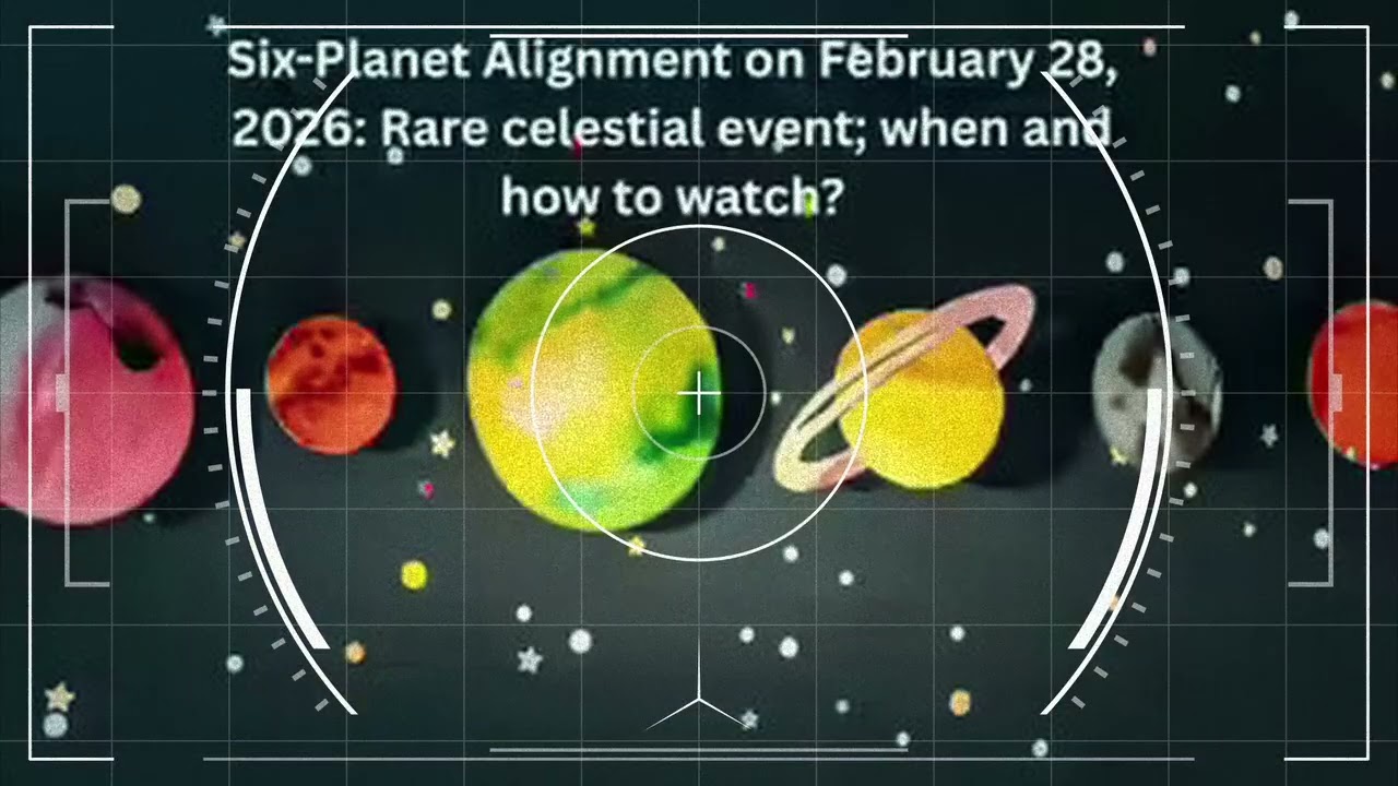 A Rare Celestial Event: Six Planets Align in the Night Sky