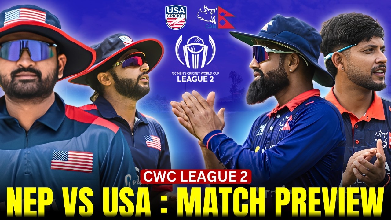 Nepal vs USA ODI Preview: Can Nepal Bounce Back After Scotland Defeat?
