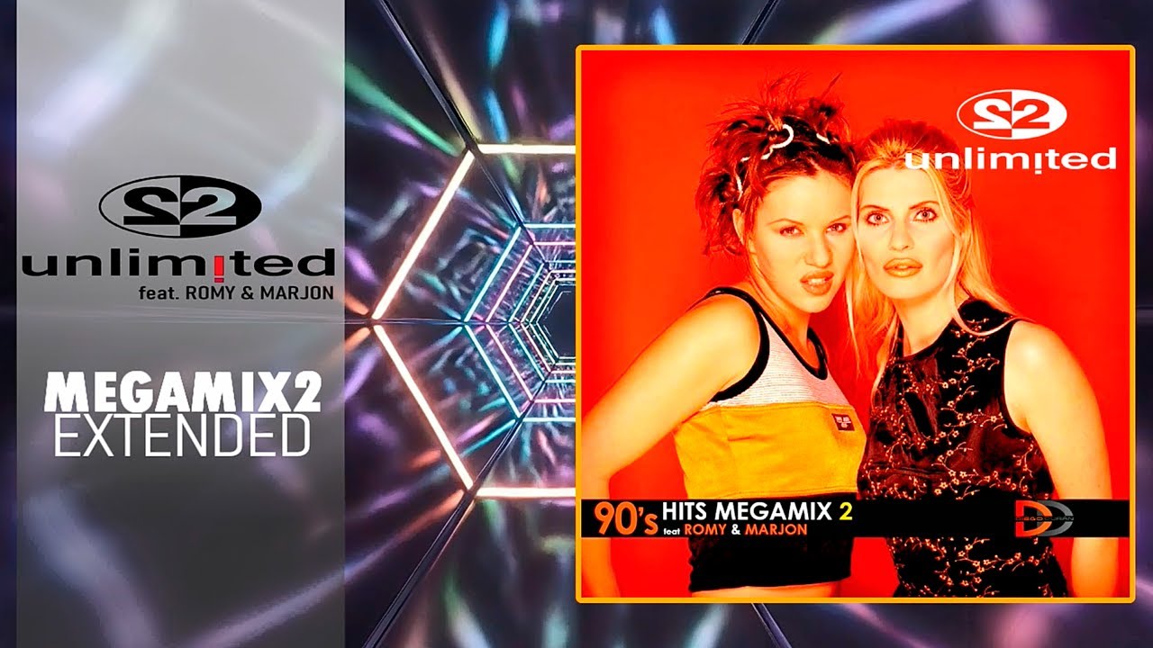 2 UNLIMITED feat ROMY & MARJON 90's hits megamix 2 extended