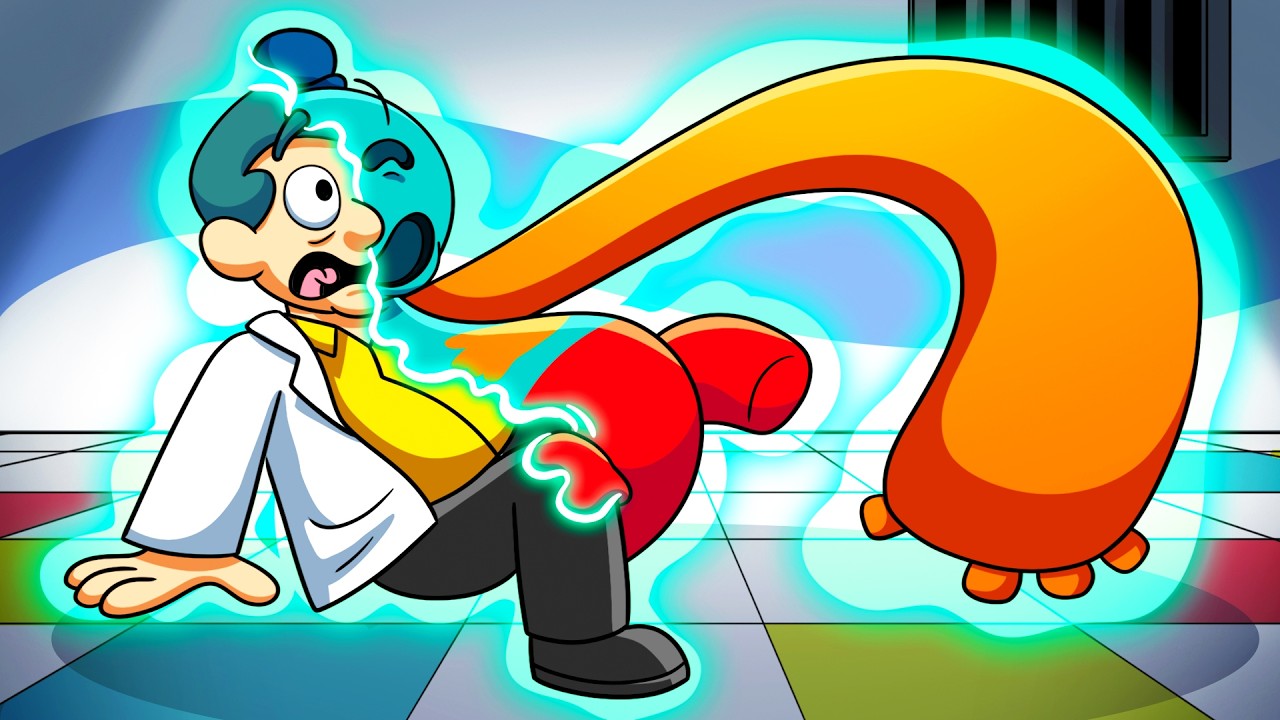 How DOEY Became a MONSTER... (Cartoon Animation)