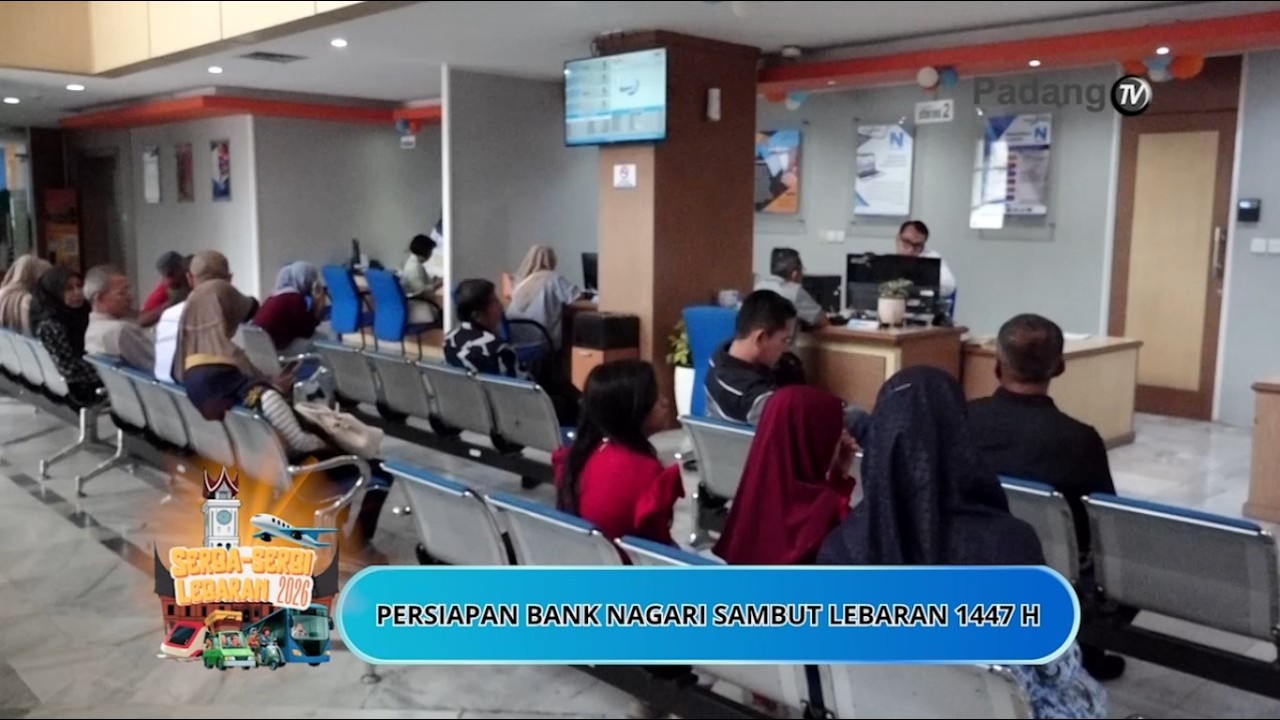 Persiapan Bank Nagari Sambut Lebaran 1447 H