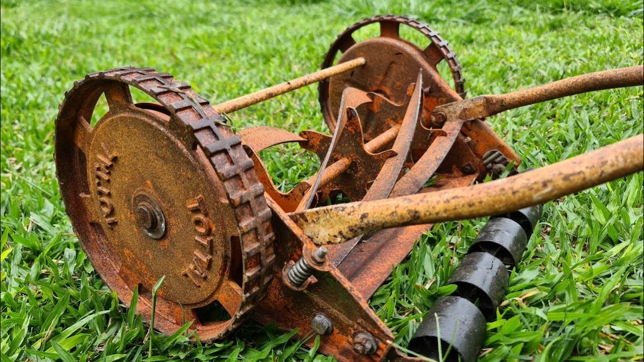 Restoration Old Rusty Lawn Mower
