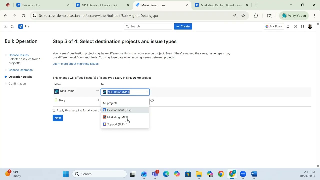 Moving Tasks Between Projects in JIRA: Key Considerations and Steps