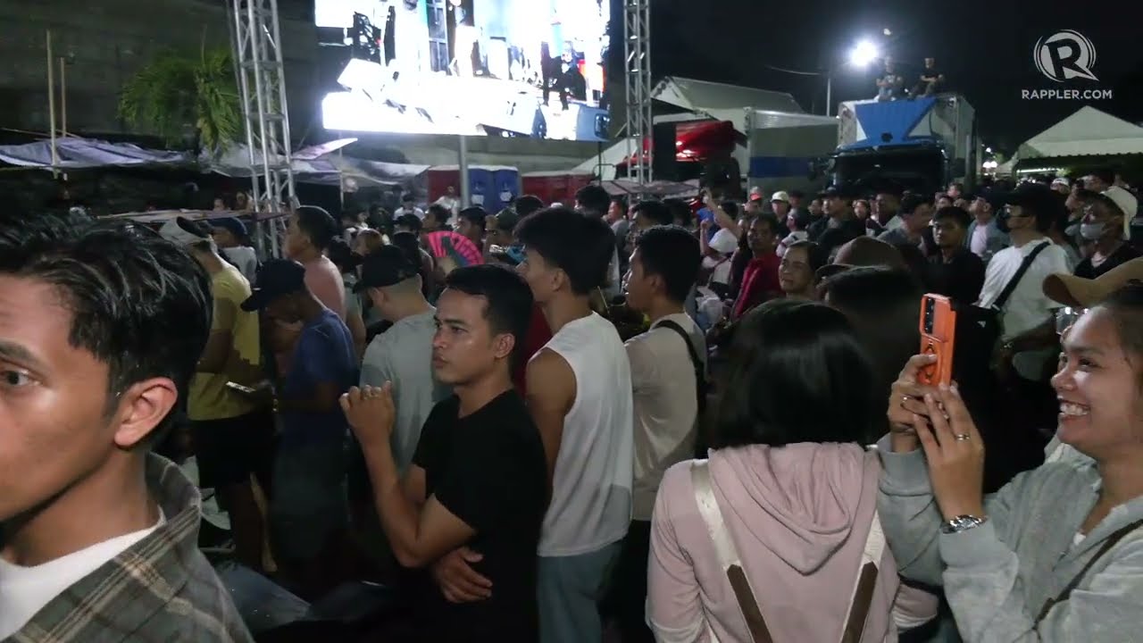 Thousands fill portion of EDSA on Day 1 of INC protest for Marcoleta